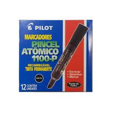 Pincel Marc. Perman. Atômico Ref.1100-P P...