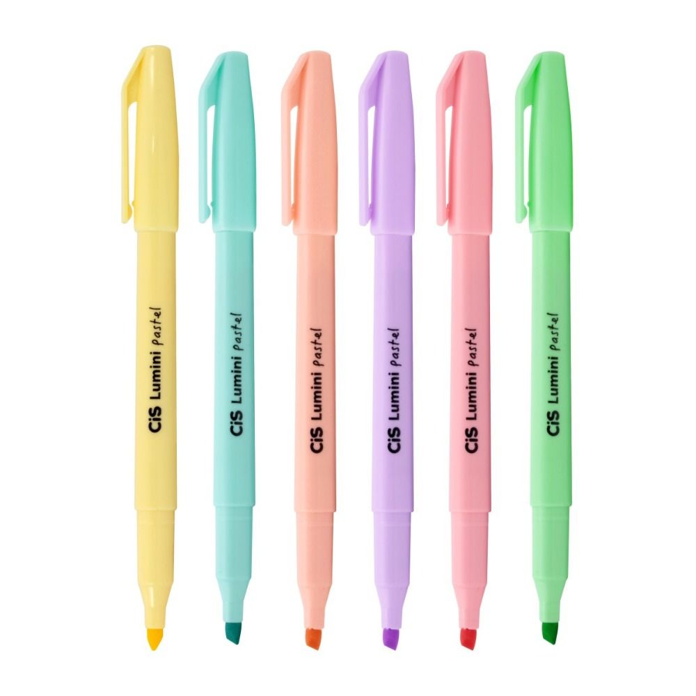 Pincel Marca Texto Lumini Pastel Sort Ref...
