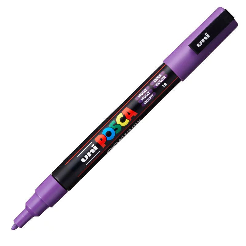 Caneta Posca Ref.PC-3M Violeta