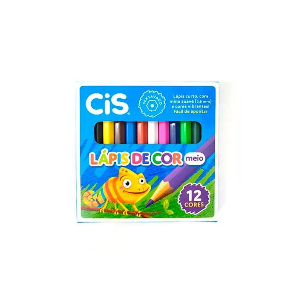 Lapis De Cor Meio C/12 Ref.44.8006