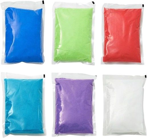 Areia Colorida 400gr Cores Diversas