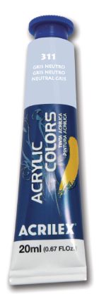 Tinta Acril. Color 20ml Ref.311 Gris Neutro