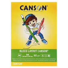 Bloco Layout Esc. A4 60g 50F Ref.66667074...