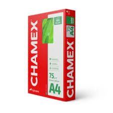 Papel Sulf. A4 75g/m² 500Fls Branco Chamex