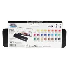 Tinta Aquarela Graduate 36 cores Ref.D135...