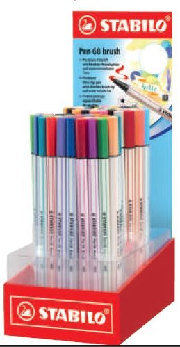 Caneta Brush 1mm Pen 68 Ref.568/80-011 Sort.