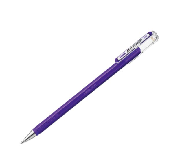 Caneta 1.0 Gel Mattehop Ref.K110-VVX Violeta