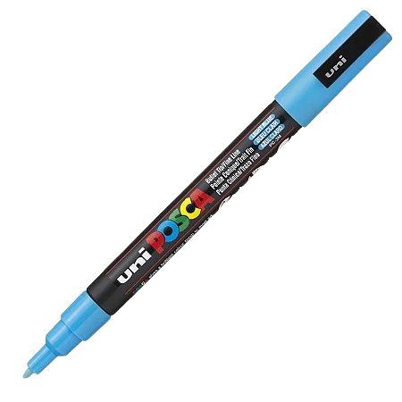 Caneta Posca Ref.PC-3M Azul Claro 