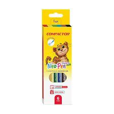 Pincel Hidro Neo-Pen Gigante 6 Cores Ref....