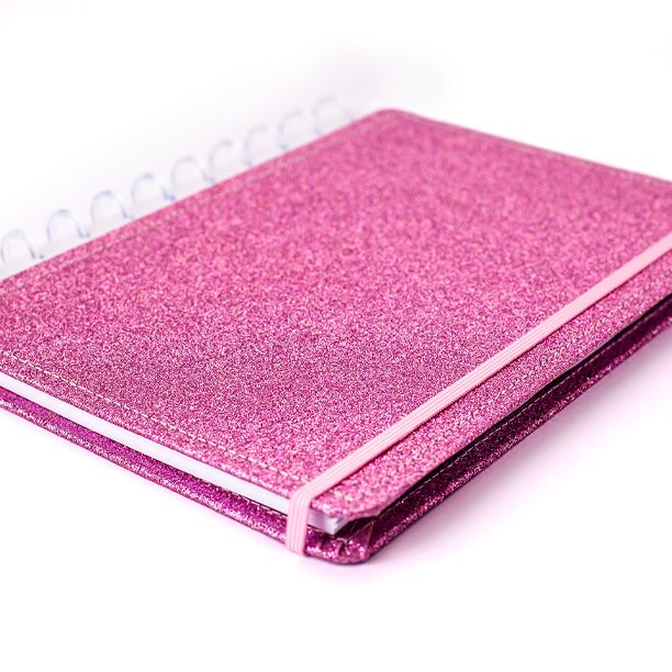 Caderno Disko G 80F 90g Shine Rosa 
