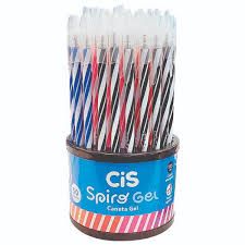 Caneta 0.7 Esfer. Spiro Gel c/50 Cores Re...