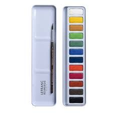 Aquarela em Pastilha Lefranc c/12 Cor Ref...