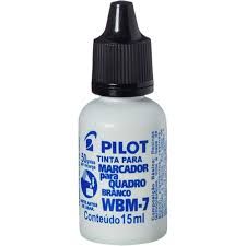 Tinta p/Marc. Q Branco 15ml Ref.WBM-7 Preta