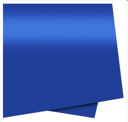 Papel Cartão c/Brilho 50x66 Azul Ref.4-20...