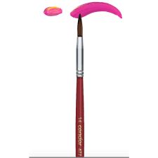 Pincel Pêlo Orelha de Boi Art. Ponta Red ...