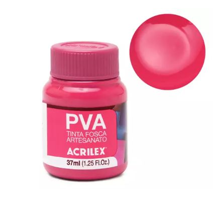 Tinta Plástica PVA 37ml Ref.032400-542 Ro...
