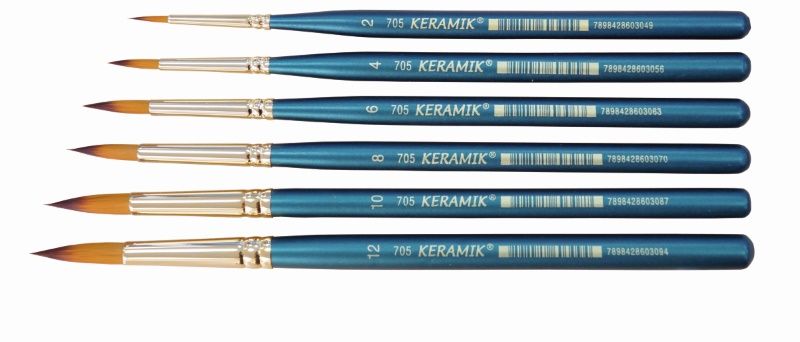 Pincel Nylon Red Sint Premium 02 Ref.705/2