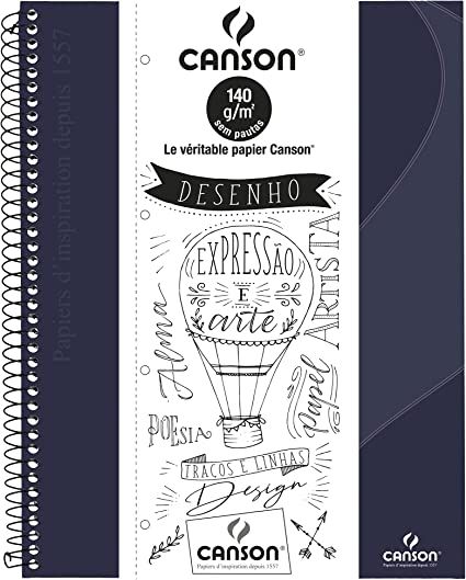 Caderno Des A4 40F 140g Sketck Book Ref.7...
