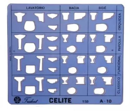 Gabarito Tipo Sanitário Ref.A-10