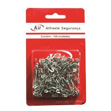 Alfinete Segurança 22mm c/100Un Niquel Re...