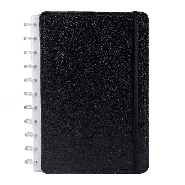 Caderno Disko G 80F 90g Shine Preto 