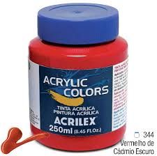 Tinta Acril. Color 250ml Ref.13125-344 Vm...
