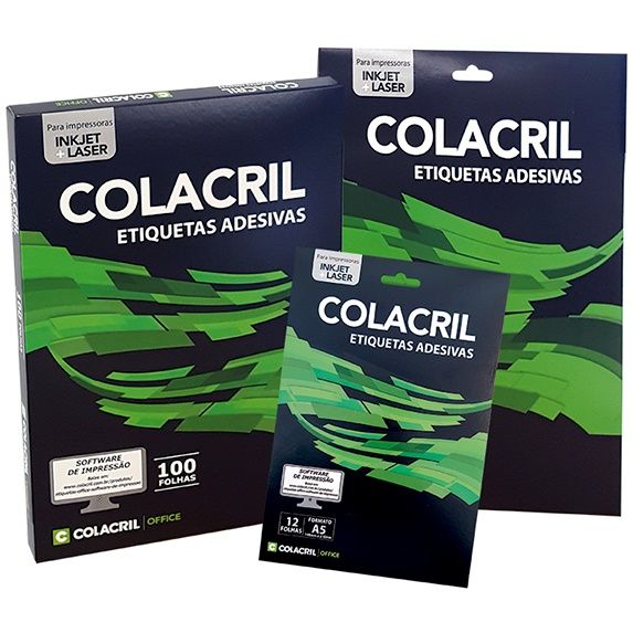 Etiqueta Inkjet/Laser A4 c/100Fls Ref.CA4...