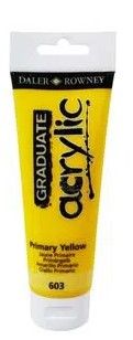 Tinta Acril. DR Graduate 120ml Amarelo Pr...