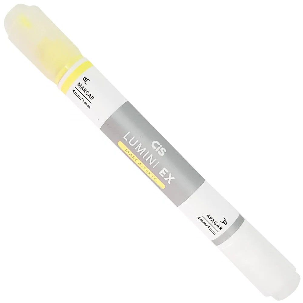 Pincel Marca Texto Apagável Lumini EX Ama...