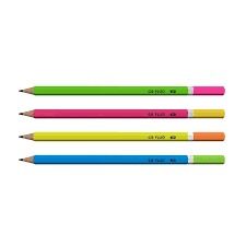 Lapis Preto 2B Fluo C/Borracha Ref.45.780...