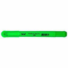 Pincel Marca Texto em Gel Verde BRW CA9003