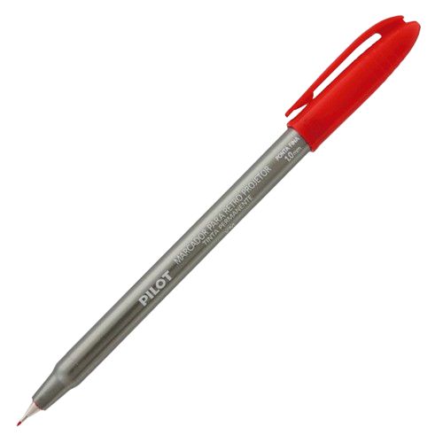 Pincel Marc. p/Retrop. 1.0 Vermelho Pilot