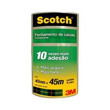 Fita Ades. Transp. 45x45 Ref.5802 Scotch