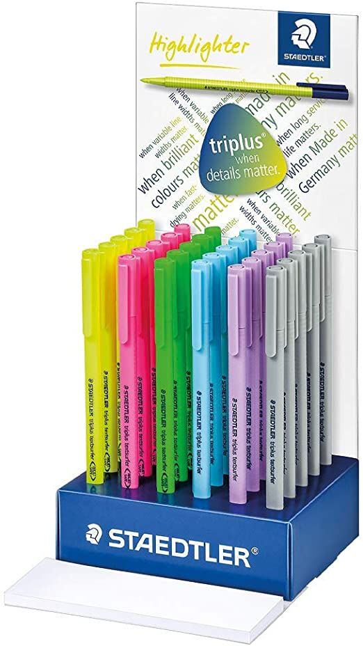 Pincel Marca Texto Triplus Texts Ref.362 ...