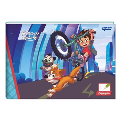 Caderno Brochura 1/4 CD 40Fls Linguagem T...