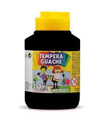 Tinta Tempera Guache 250ml Ref.2025-520 P...