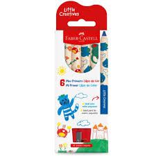 Lapis de Cor 06 Cor Meu Primeiro Lapis Re...