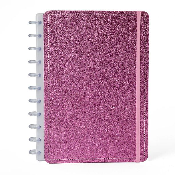 Caderno Disko G 80F 90g Shine Rosa 