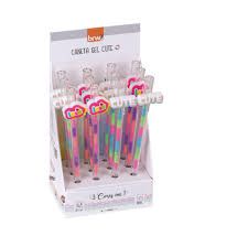 Caneta 0.7 Gel 3 Cores Cute Ref.CA0223 