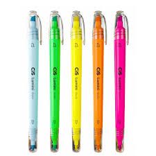 Pincel Marca Texto P.Dupla Lumini Cores Neon