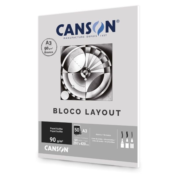 Bloco Layout Tec A3 90g 50F Ref.66667034 ...