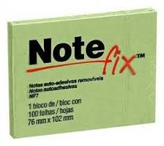 Bloco NoteFix 76x102 c/100Fls Ref.NFX7 Rosa