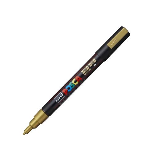 Caneta Posca Ref.PC-3M Ouro 