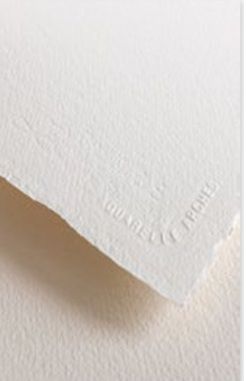 Papel Arches Aqua Rugosa 56x76 640g Branc...