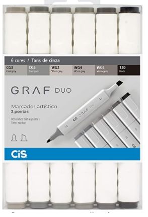 Marcador Art Graf Duo Ref.59.7700 6 Cores...