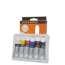Tinta Acrilica DR Simply 12ml 06 cores Re...