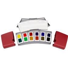 Aquarela em Pastilha Pelikan c/12 Cor Ref...