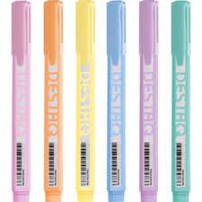 Pincel Marca Texto Destac Cores Pasteis