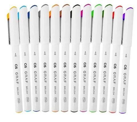 Marcador Graf Brush Fine Ref. 59.9700 Cor...