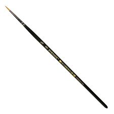 Pincel Art Filete Sintetico Dourado Ref.8...